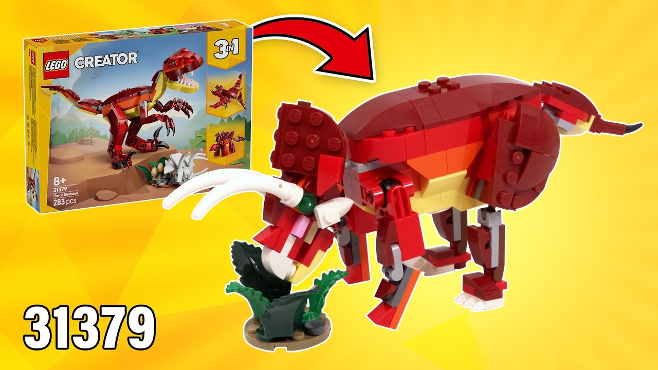 LEGO Creator Triceratops Horridus MOC (31379)[182 pc] Alternate