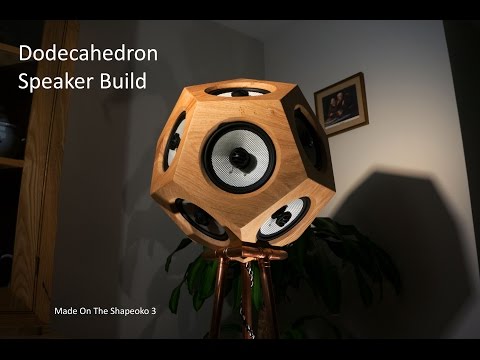 Making A Dodecahedron Speaker | Shapeoko 3