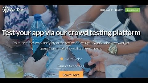 Crowd Testing 113 - We-Test is the next website for Freelance