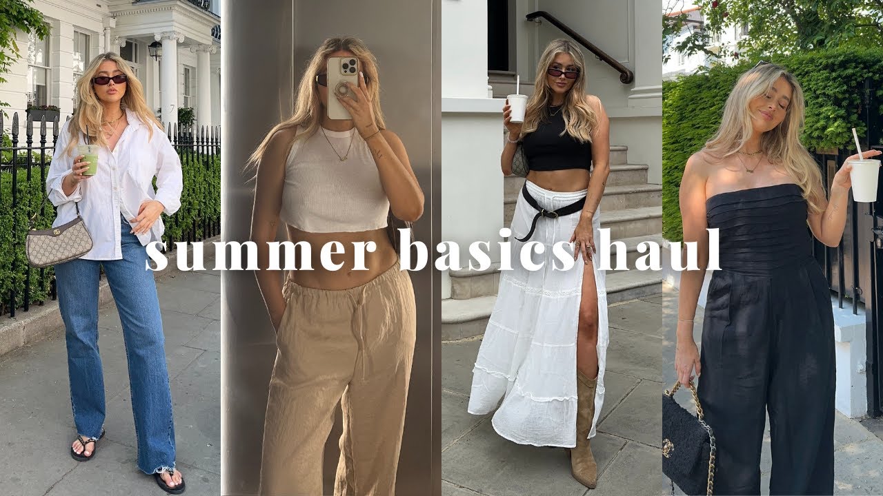 SUMMER BASICS HAUL | abercrombie