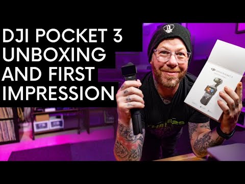 DJI Pocket 3! Another Unboxing/First Impressions (NOT SPONSORED)