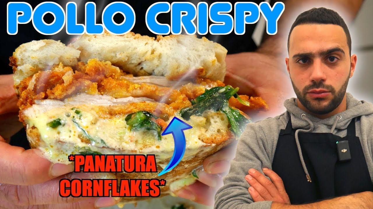Panino con Pollo Crispy Super Croccante