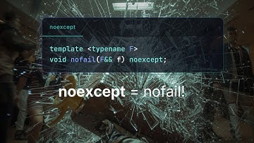 Understanding noexcept in C++