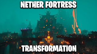 INCREDIBLE Nether Fortress Transformation | Minecraft World Download