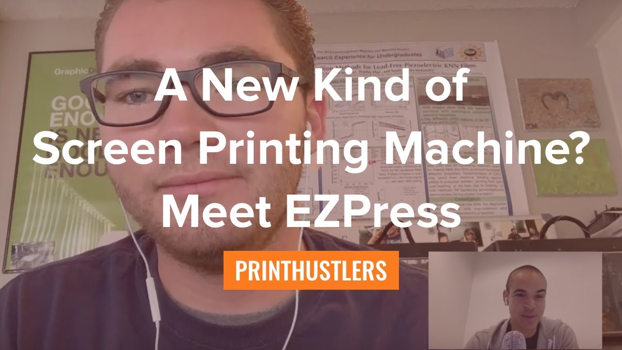 A New Kind of Screen Printing Machine? Meet EZPress: Semi-Automatic Screen Printing A New Kind of Screen Printing Machine? Meet EZPress: Semi-Automatic Screen Printing