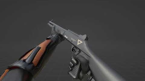 Benelli M4 reload animation