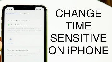How To Turn Off Time Sensitive Notifications On iPhone! (2023)