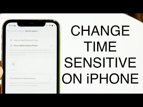 How To Turn Off Time Sensitive Notifications On iPhone! (2023)