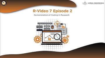 R-Video 7 Episode 2: Demonstration of Coding in Research