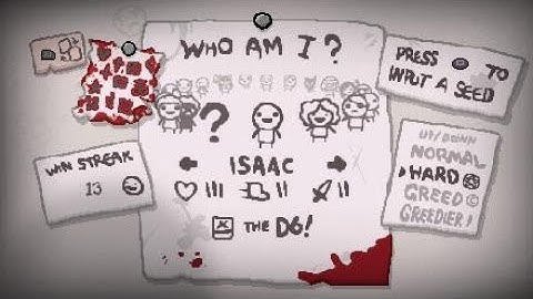The Binding of Isaac: Isaac vs Delirium R key run