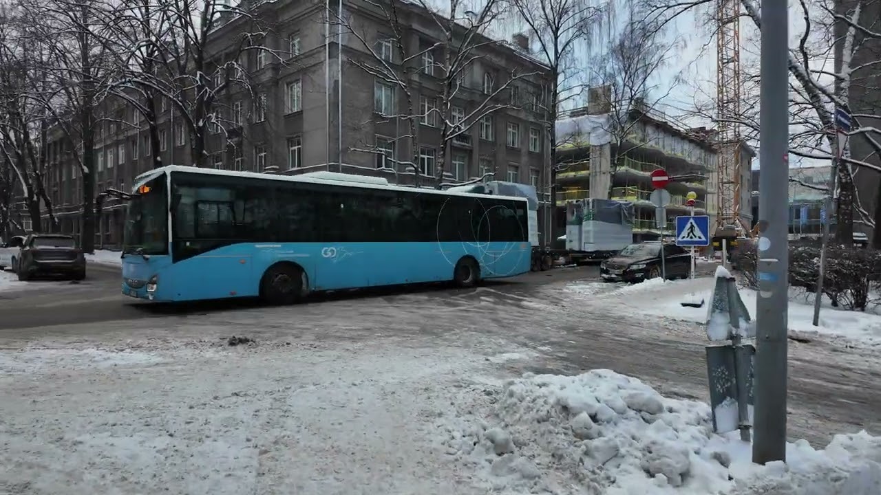 Winter Tallinn City Centre Walking Tour 🇪🇪 Tallinn, Estonia 2026 | 4K Walking Tour