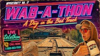 DRILLING RIG TEAR OUT BED TRUCK VIEW WAB-A-THON