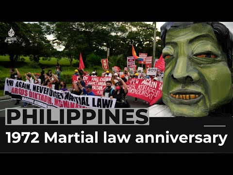Philippines: protesters vow to 'never forget' marcos era abuses