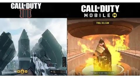 CODM VS BLACK OPS NUKE ANIMATION