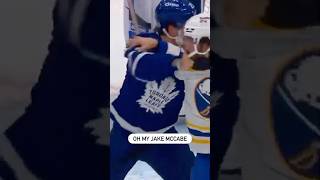 Jake Mccabe Throws Huge Hit, Lands Ko Punch 💥