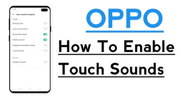 OPPO Phone How To Enable Touch Sounds / Touch Sounds Kaise Karen OPPO Mobile Me