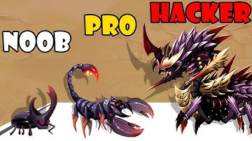 NOOB vs PRO vs HACKER - Insect Evolution Part 252 | New Update (Android,iOS)