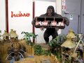 Heimo presents the huss king kong ride with an african theme around at the eas 2010