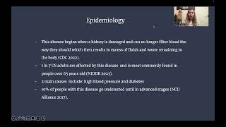 MED 445 Final - Group 16 Presentation on Chronic Kidney Disease