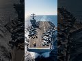 Aircraft Carrier Moving at Sea #defensesystem #military #usmilitarycombat #navy #militarytechnology