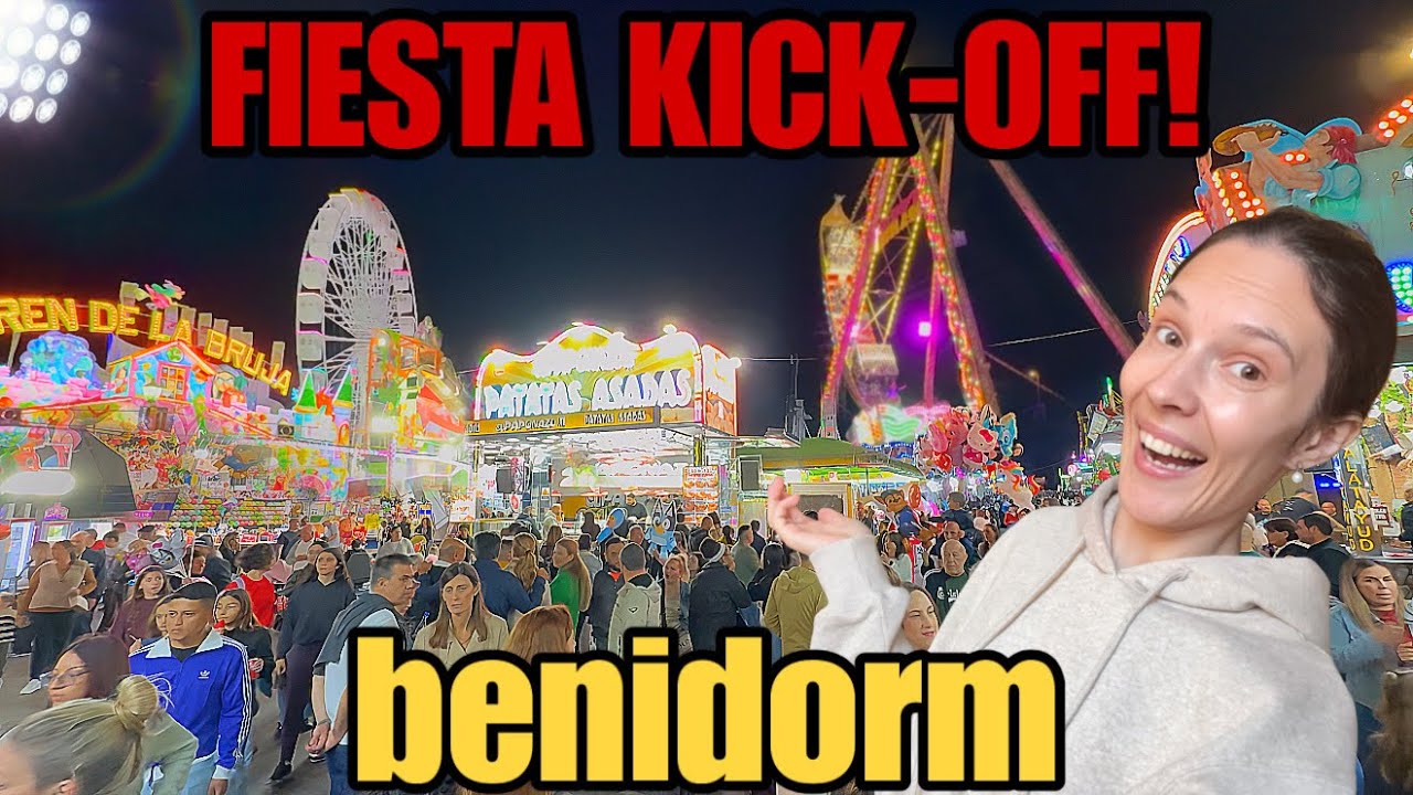 Ноябрьская фиеста в Бенидорме 2025 — ярмарка PACKED UP! 😯🎡