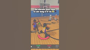 Shaq NEVER Did this before!?😭 #sznjayx #nba2k23 #practicalbasketball #robloxbasketball #basketballg