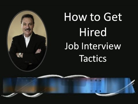 How to Get Hired - Job Interview Tactics | Sales Technology Speaker  Frank Furness