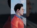 Longest Hair By Joining All Hairs #ytshorts #3danimation #shorts