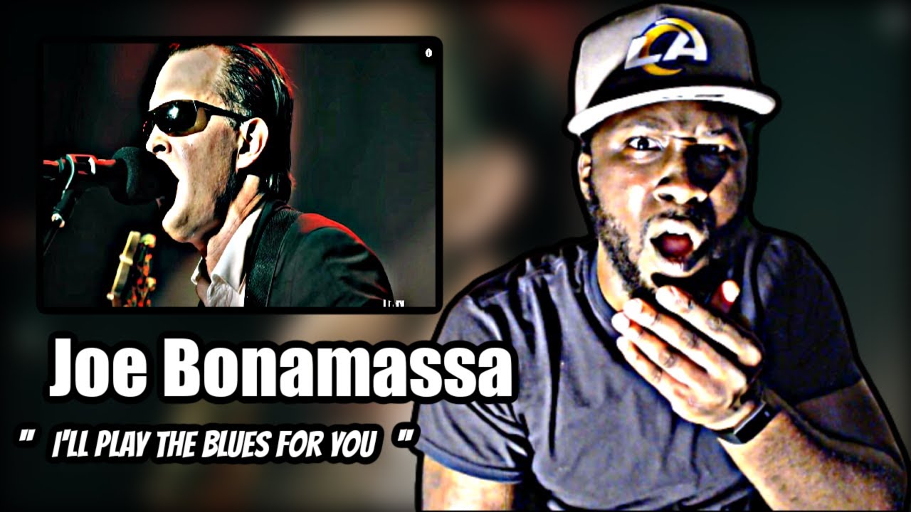 WHO IS THIS MAN?! FIRST TIME HEARING! Joe Bonamassa - "I'll Play The Blues For You" | REACTION