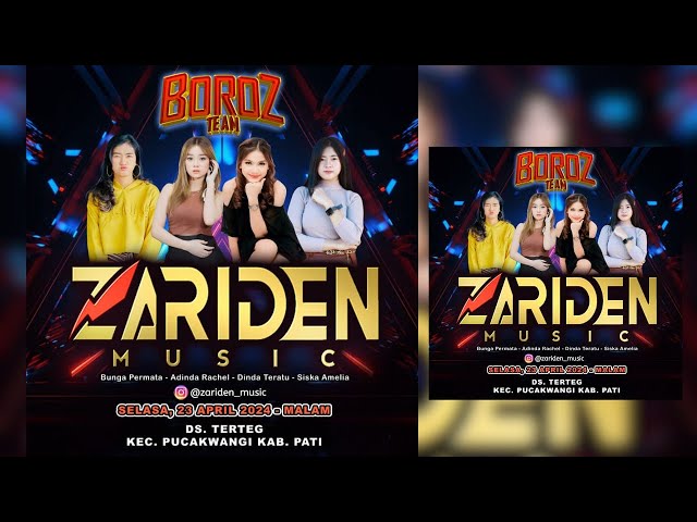 🔴 [LIVE] ZARIDEN MUSIC - HAPPY PARTY BOROZ TEAM - TERTEG PUNCAKWANGI - GUMILANG ENTERTAIMENT class=