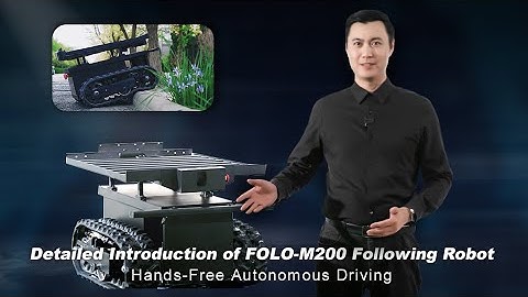 FOLO-M200 Explained: Smart-Follow Mini Tracked Robot with 200kg Payload