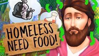 Broke and Homeless // Rags to Riches Ep.1 // The Sims 4 Let&#39;s Play