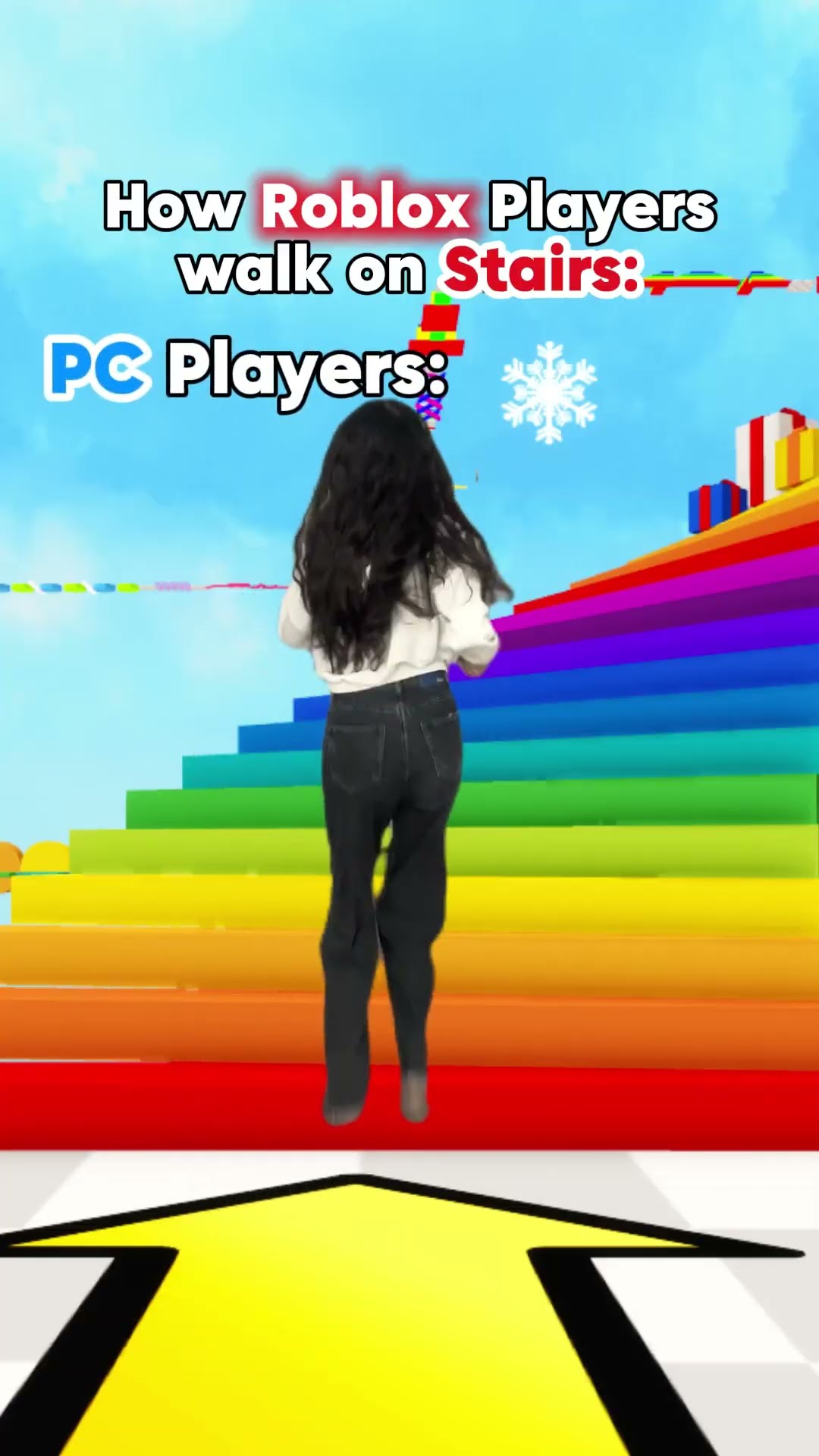 PC Vs Moblie Roblox Players..?? FULL CR: @Willyandgaming  #roblox #robloxshorts