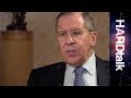 Russia's Foreign Minister Sergey Lavrov - BBC HARDtalk rushes