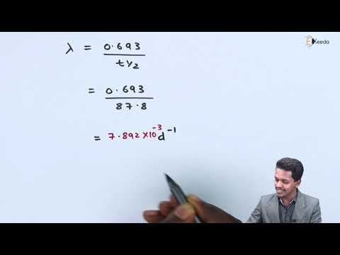 Numerical Based on Decay Constant Problem 13 - Nuclear Chemistry & Radioactivity thumbnail