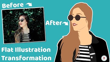 Step-by-Step Guide: Turning a Photo into a Flat Illustration in Adobe Illustrator
