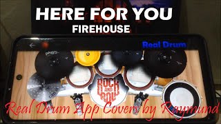 FIREHOUSE - HERE FOR YOU | Real Drum App Covers by Raymund screenshot 4