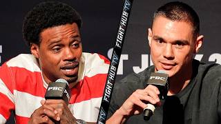 Errol Spence vs Tim Tszyu FULL HEATED Press Conference &amp; Face Off