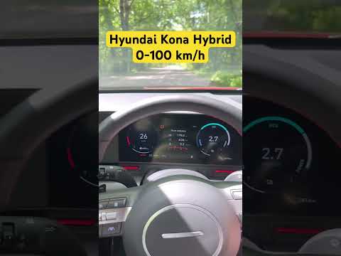 0 100 Km H Hyundai Kona Hybrid Hyundai Kona Hybrid Automobile