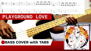 Playground Love - Air (Bass Cover + Tabs)