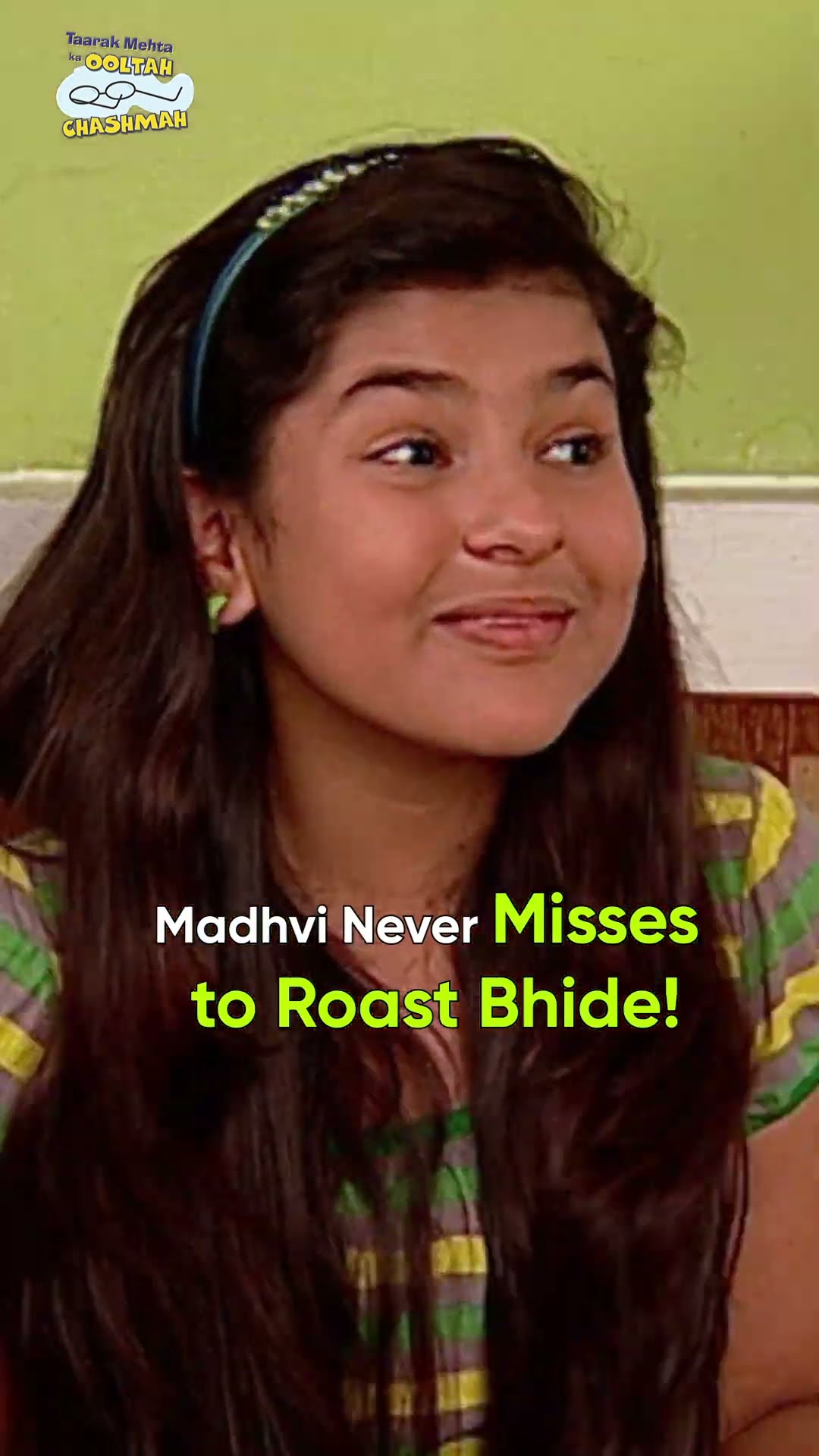 Madhvi never misses to roast bhide!#tmkoc #relatable #comedy  #funny #shorts  #funnyvideo #iphone