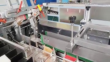 How to adjust distance between products and machine of bottles cartoner -  Malaysian customer