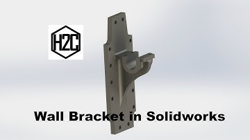 Wall Bracket In Solidworks 2016