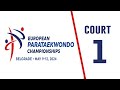 European para taekwondo championships  court 1