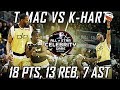 Tracy McGrady 2016 Celebrity Game Highlights - Funny Duel vs Kevin Hart!