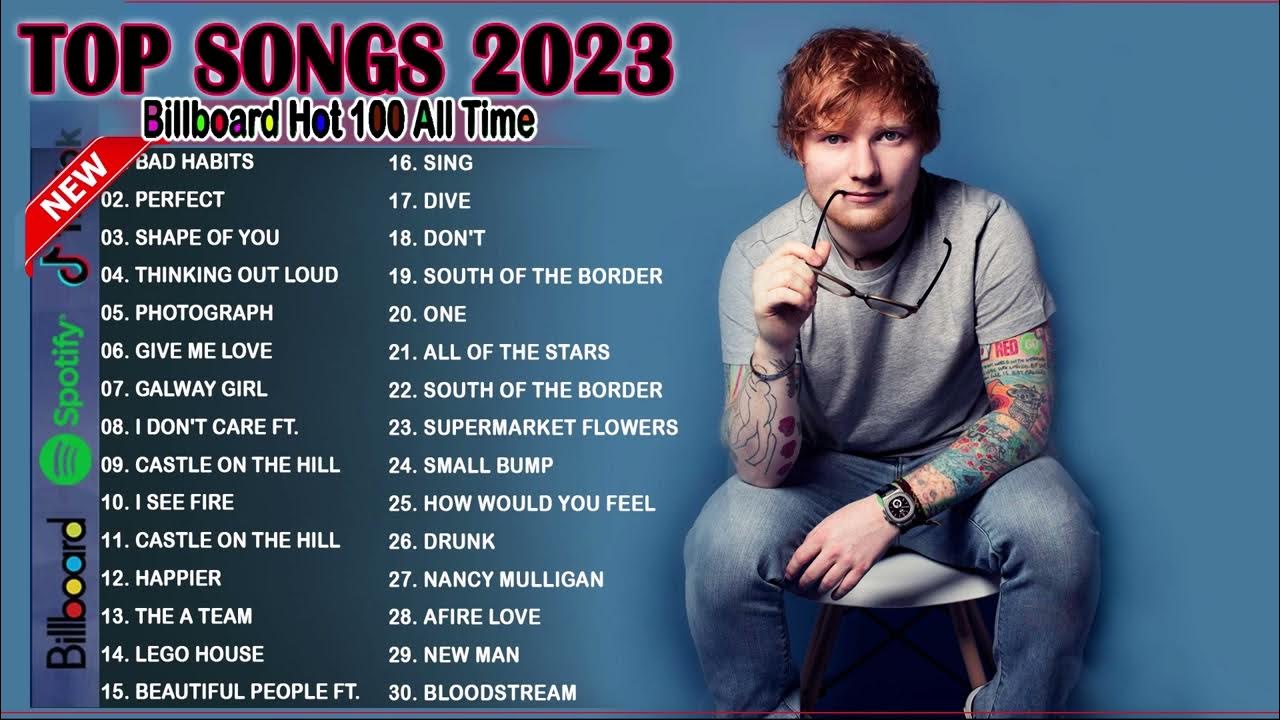 ed sheeran tour songs 2023