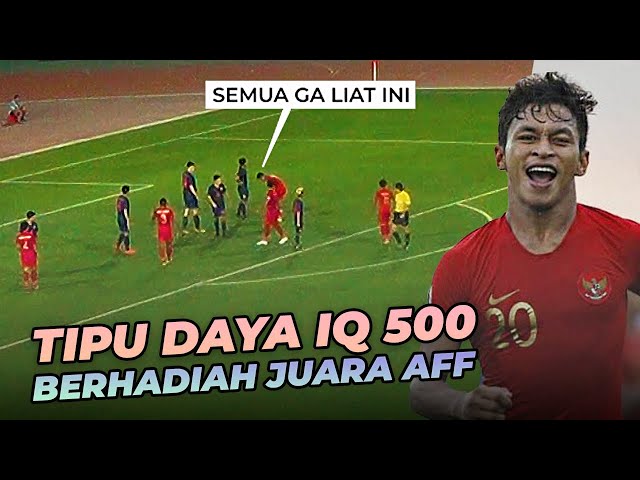 Gol tipuan TERGOKIL, buat Thailand nangis dan TIMNAS juara AFF U22 | dribble9 class=