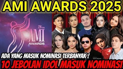 INILAH DAFTAR 10 JEBOLAN INDONESIAN IDOL YANG MASUK NOMINASI AMI AWARDS 2025