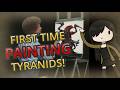 Painting 40k minis to celebrate 40k subs! | 40k Miniature Painting + HAND REVEAL!