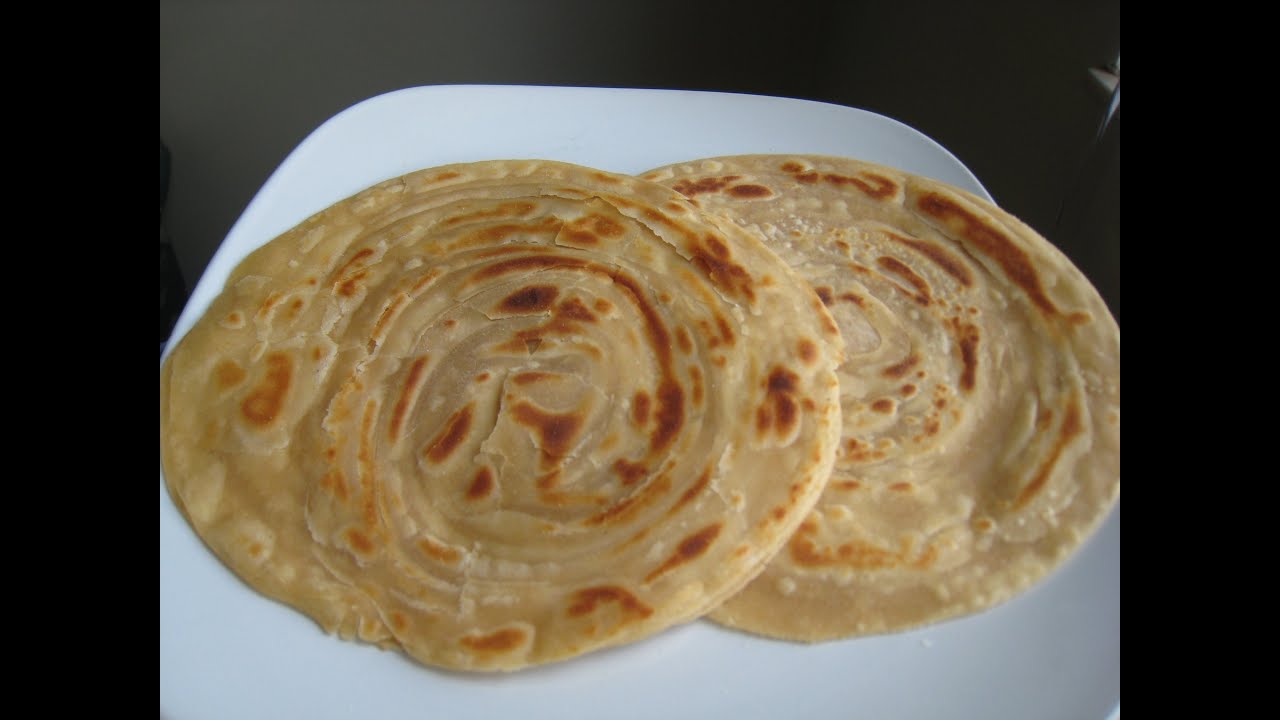 Paratha Geschichtetes Brot — Rezepte Suchen